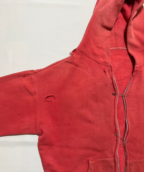 60's~ Thrashed Zip Up Parka