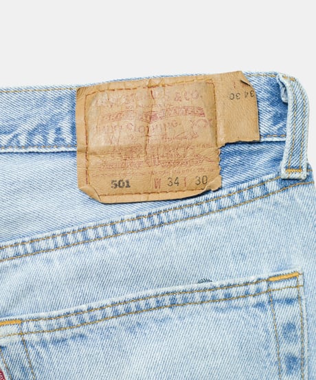 US Made 90's Levi's Crashed 501 34x30