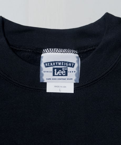 DEADSTOCK 90's Lee Heavyweight Blank Sweatshirts L