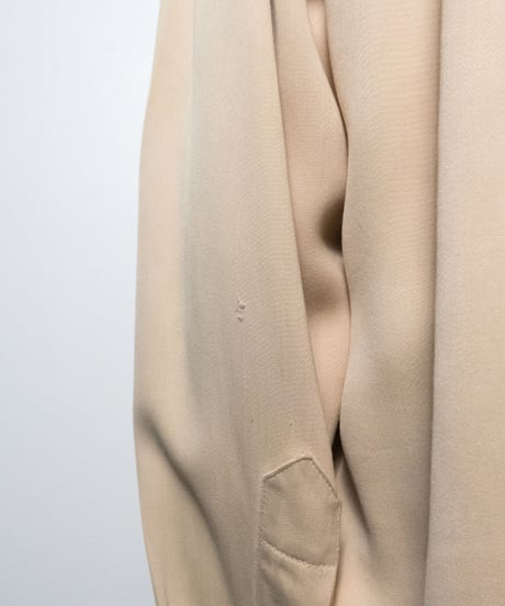 50-60's Made in California Rayon Open Collar Shirts L