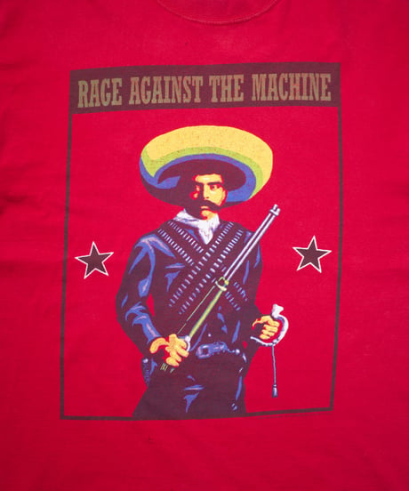 2000's Rage Against the Machine "Emiliano Zapata" S/S T-shirts L