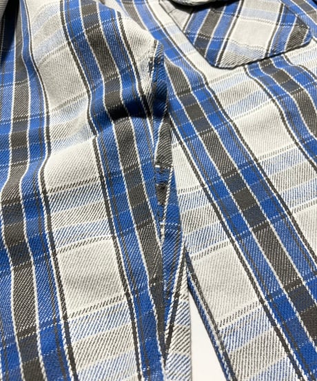80's FIVE BROTHER Heavy Flannel Shirts L