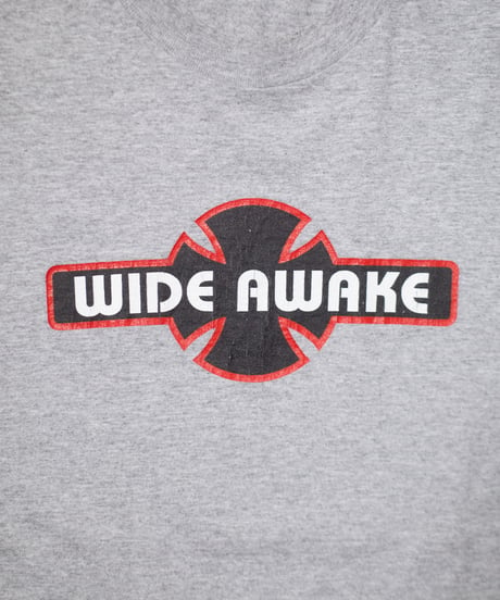 90's Independent S/S T-shirts "Wide Awake" L
