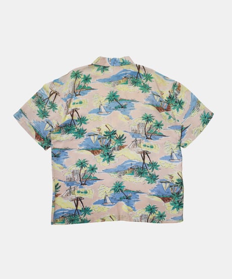 90's JIMMY'Z  Rayon Aloha Shirts L