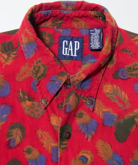 90's Gap Corduroy B/D Shirts M