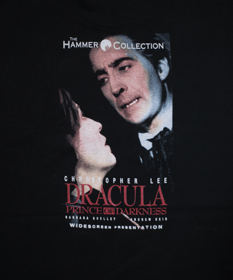 Deadstock 90's The Hammer Collections "Dracula Prince of Darkness" S/S T-shirts XL