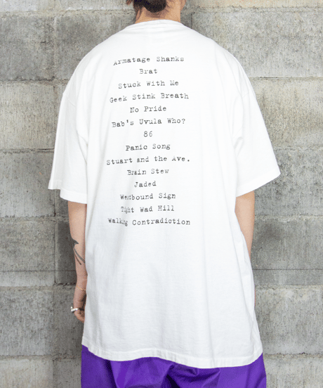 '95 Green Day S/S T-Shirts "insomniac" XL