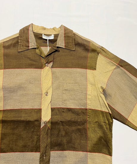 70's-80's Christian Dior Check Shirts