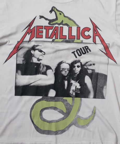 90's EURO METALLICA S/S T-shirts