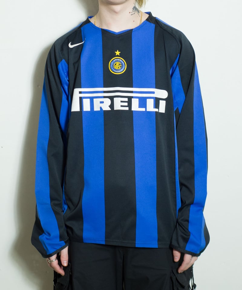 Nike inter 04-05 ユニフォーム INTER MILAN 2004 2005 Home Shirt Football Soccer Jersey