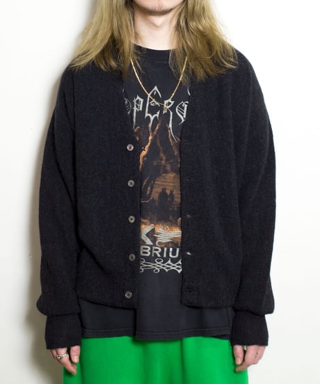 60-70's Torino Alpaca Cardigan L