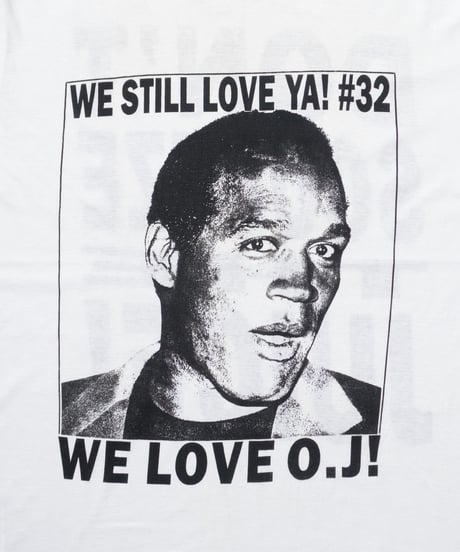90's O.J. Simpson "Don't Squeeze the Juice!" S/S T-shirts L