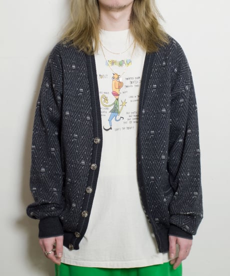 Tricots St. Raphael Design Wool Cardigan L
