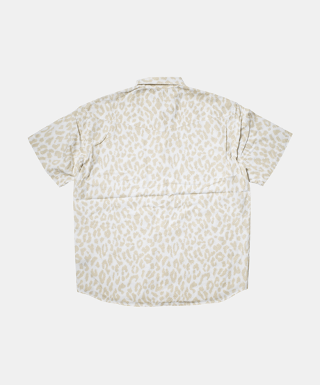 Stussy Polkadot Leopard Patterned S/S Shirts XL