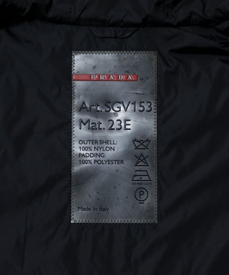 PRADA Sports Hooded Nylon Jacket 48