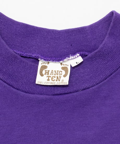 60~70's HANG TEN Logo Embroidered L/S L