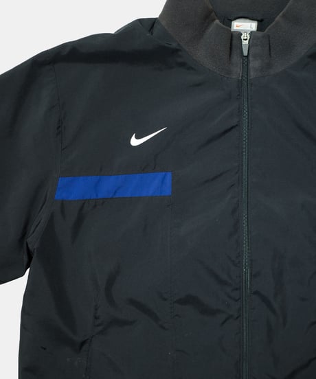 2000's NIKE Manchester United Logo Embroidered Zip-up Jacket L