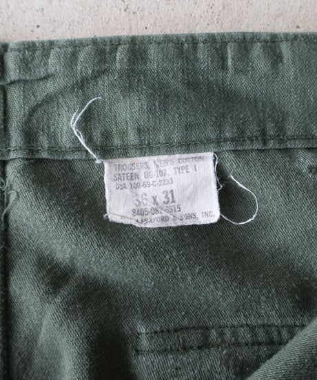 '69 US Army Utility Trousers 36x31