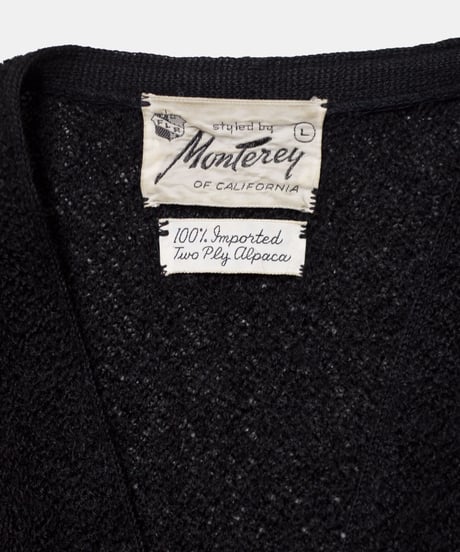 60's Monterey Alpaca Cardigan L