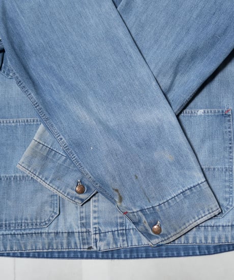 70's JC Penny Faded Denim Coverall