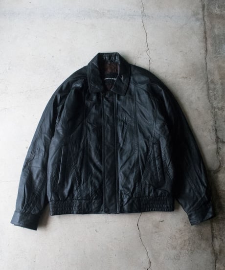 90's Pierre Cardin Leather Jacket  XL