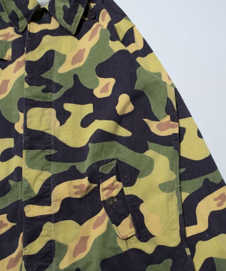 60's Czechoslovakia Military Salamander Camouflage Coat