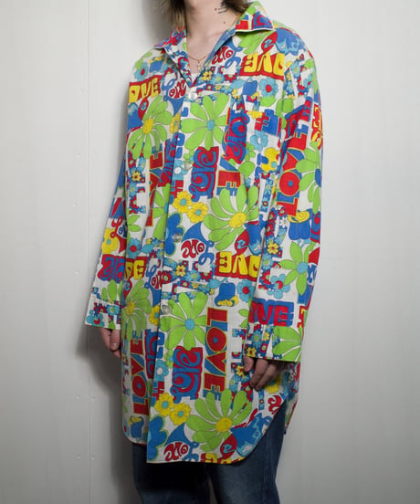 60's Tonight Shirt by WELDON Sleeping Shirts M