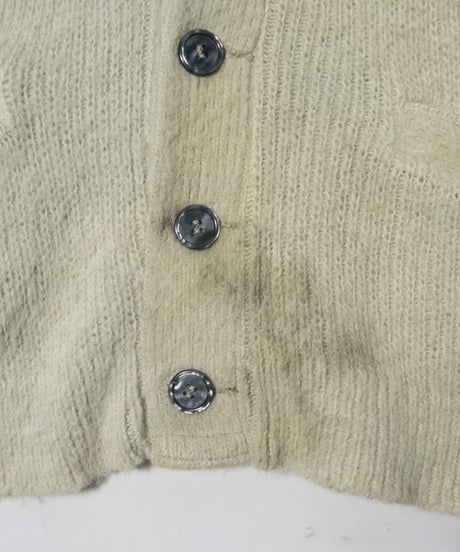 60's SEARS Alpaca Wool Cardigan L