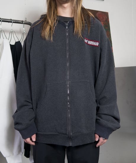 90's Marithe Francois Girbaud Zip Up Hoodie XXL