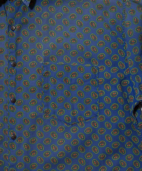 90's GAP Paisley Patterned S/S Shirts XL