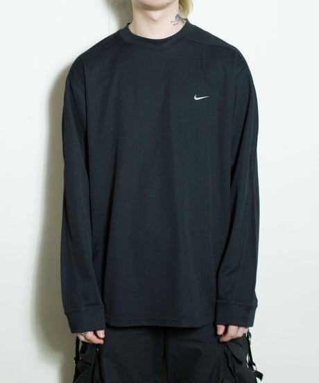 2000's NIKE Logo Embroidered Jersey Tops L