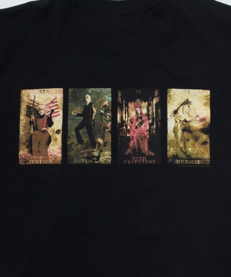 2000's Marilyn Manson "Hierophant Tarot Holywood" S/S T-shirts XL