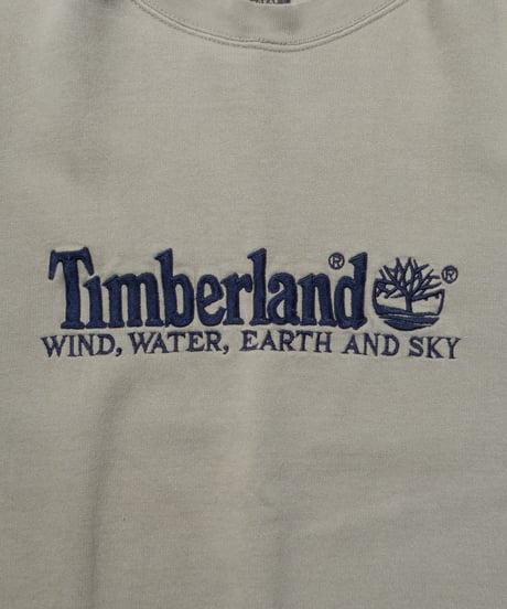 90's Timberland Logo Embroidered Sweatshirts M