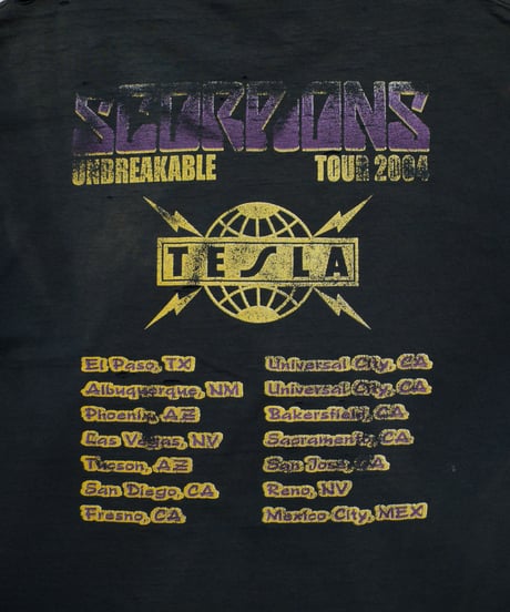 '2004 Scorpions "Unbreakable Tour" Boro L