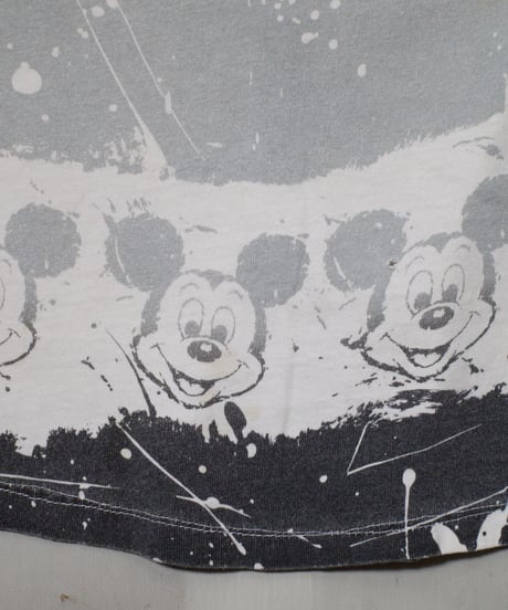 90's Disney "Mickey Mouse" Border S/S Tops