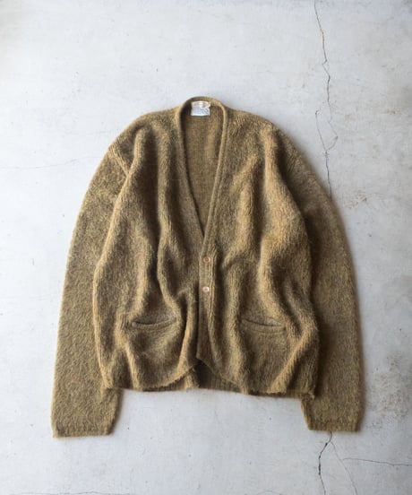 60-70's FORUM Mohair Cardigan L