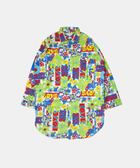 60's Tonight Shirt by WELDON Sleeping Shirts M