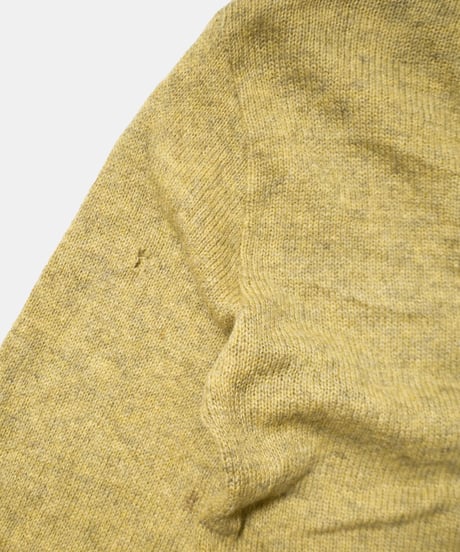 70-80's Unknown Lambs Wool Cardigan L