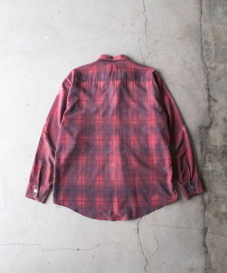 60-70's Sears Printed Flannel Shirts Boro M