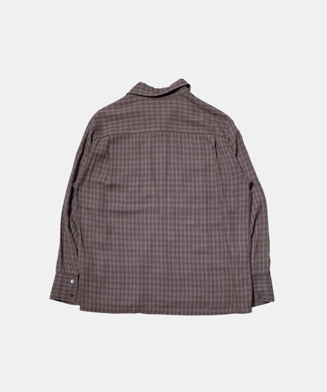 70's Duke of Hollywood O/C Rayon Shirts L