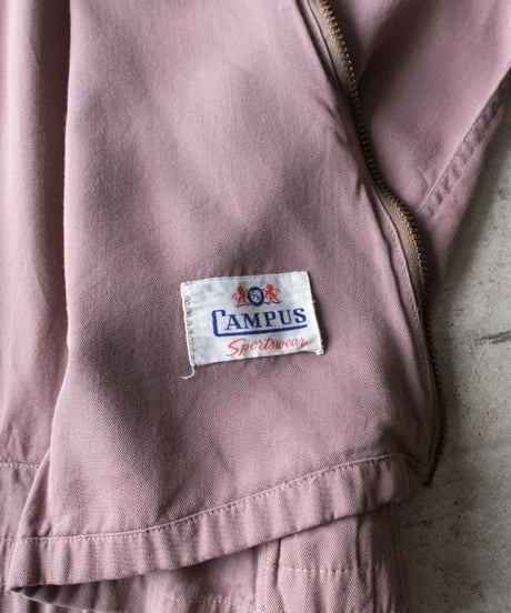 50's CAMPUS Rayon Gabardine Sports Jacket