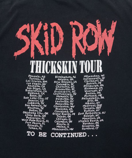 '2003 SKID ROW "Thickskin Tour" L