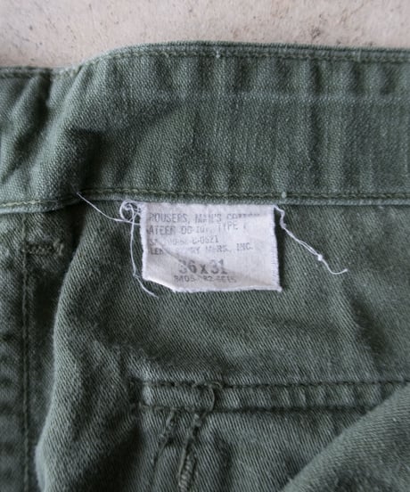 '68 US Army Utility Trousers 36x31
