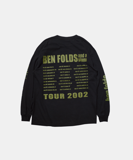 2001's Ben Folds and a Piano L/S T-shirts "Rockin' The Suburbs" L