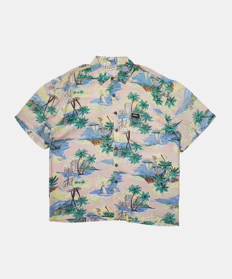 90's JIMMY'Z  Rayon Aloha Shirts L