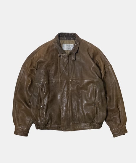 Expedition By Robert Comstock Leather Jacket 46