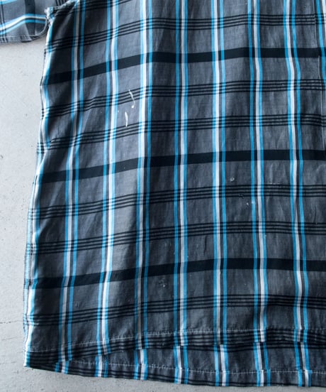 60-70's Harley Check OC Shirts L