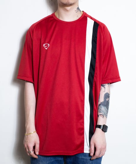 NIKE Logo Embroidered Jersey T-shirts XL