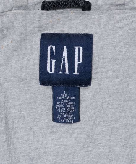 90's GAP Hooded Nylon Jacket L
