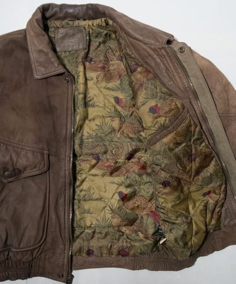 90's ST. Johns Bay Leather Jacket M